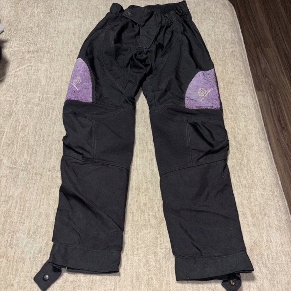 Marsee Kevlar Dupont Armor Padded Motorcycle Pants - Size 32 Small Black Safety - Picture 1 of 10